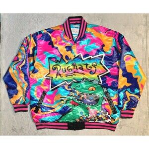 Rugrats Reptar Cereal Jacket Headgear Classics Nostalgia Company 6XL 1991